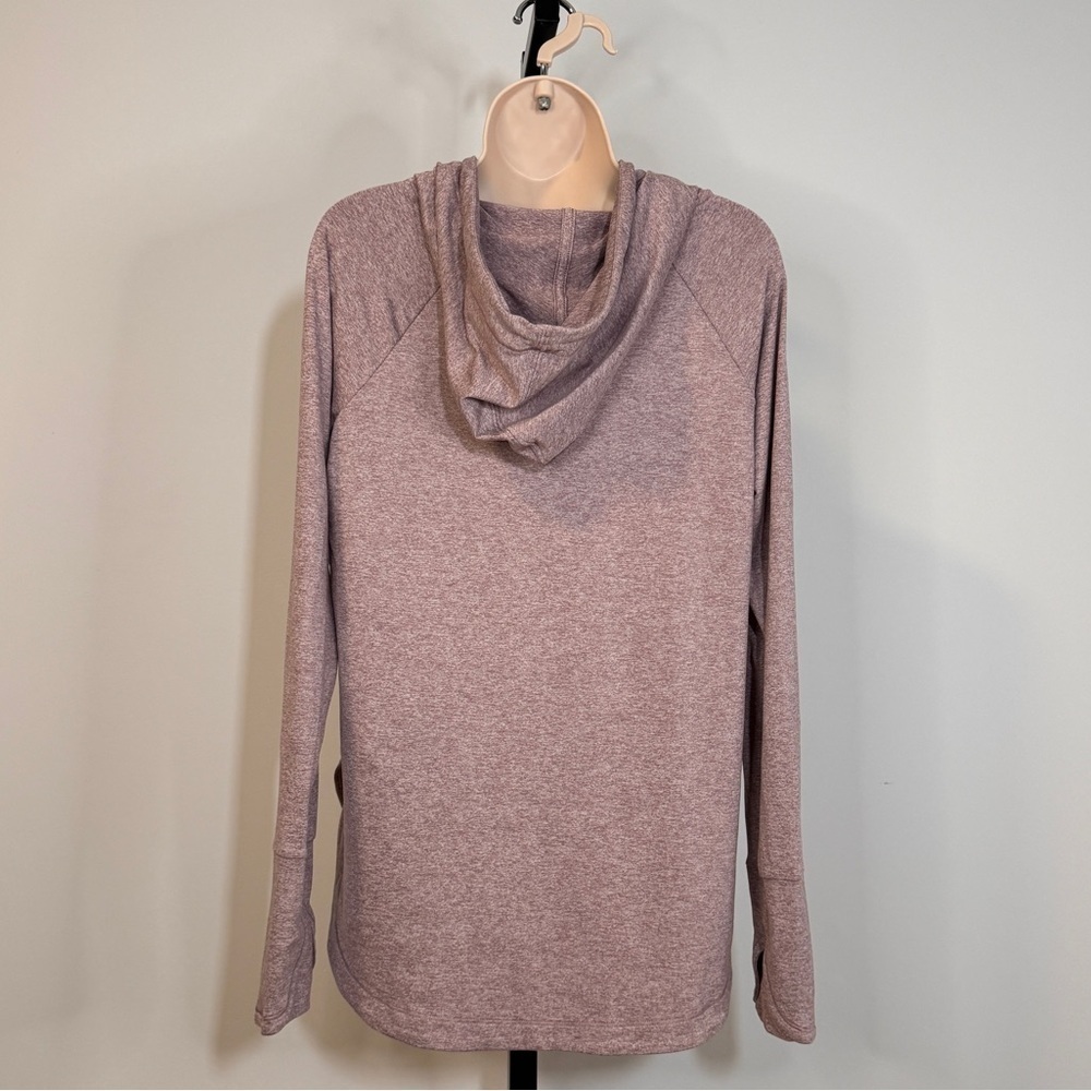 Athleta Women's Uptempo Heather Purple Hoodie - Size Small - Picture 3 of 8